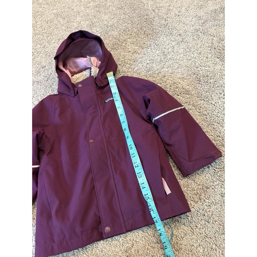 Patagonia Girls Toddler 4T Snow H2NO Insulated Removable Hood / Liner Ski Jacket - Picture 4 of 16